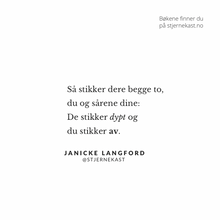 Last inn bildet i Galleri-visningsprogrammet, Stjernekast, samlede dikt i utvalg