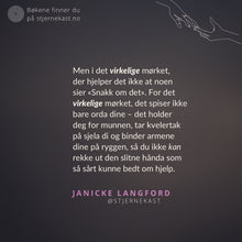 Last inn bildet i Galleri-visningsprogrammet, Stjernekast, samlede dikt i utvalg