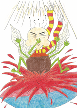 Last inn bildet i Galleri-visningsprogrammet, Flua som ville bråke – en leken reise for de minste