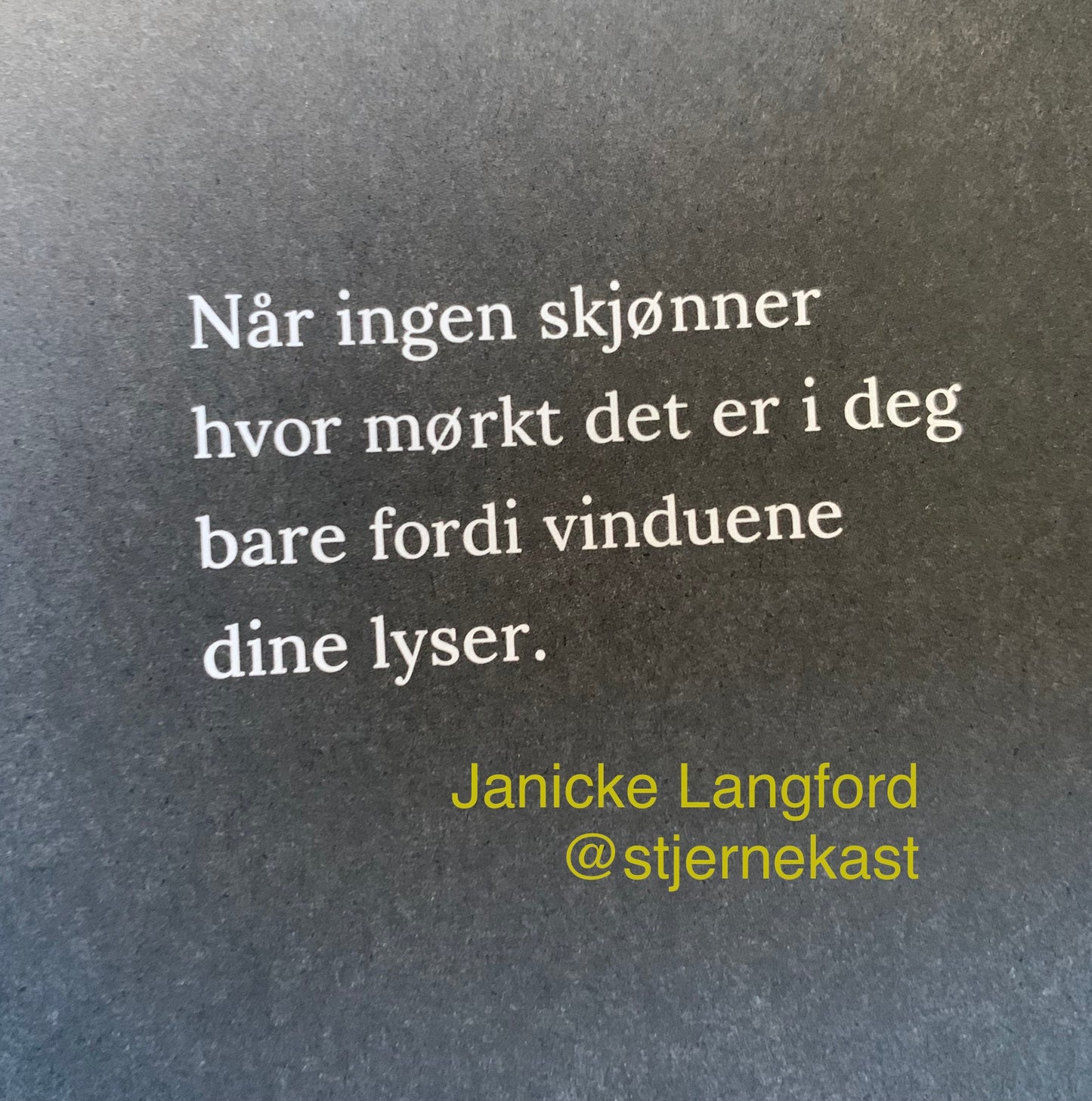 Stjernekast – en bestselger