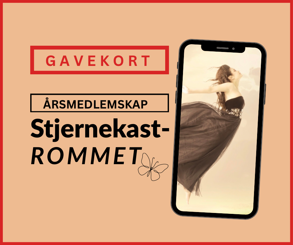 Årsabonnement Stjernekast-rommet | GAVEKORT ❤️